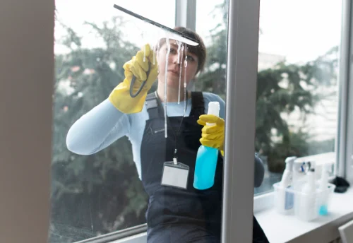 Nettoyage de vitres intérieures et extérieures à Villy-le-Moutier